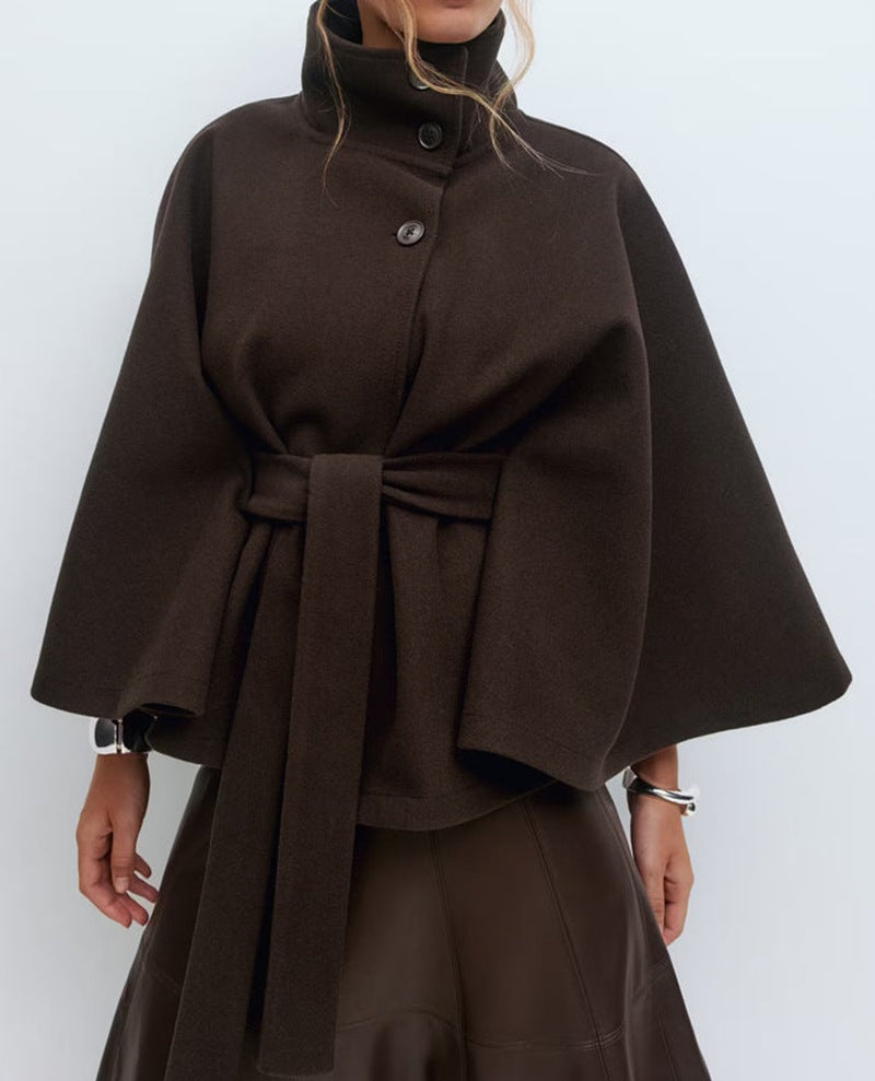 Velisia - Belt cape jacket