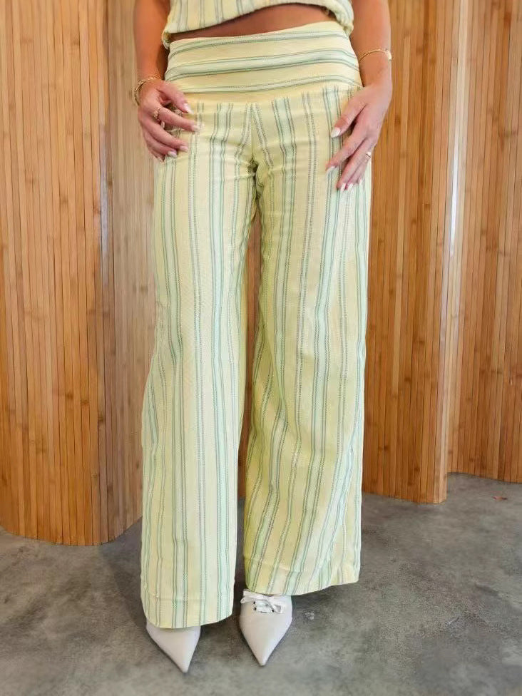 Velisia - Striped Two-Piece Set