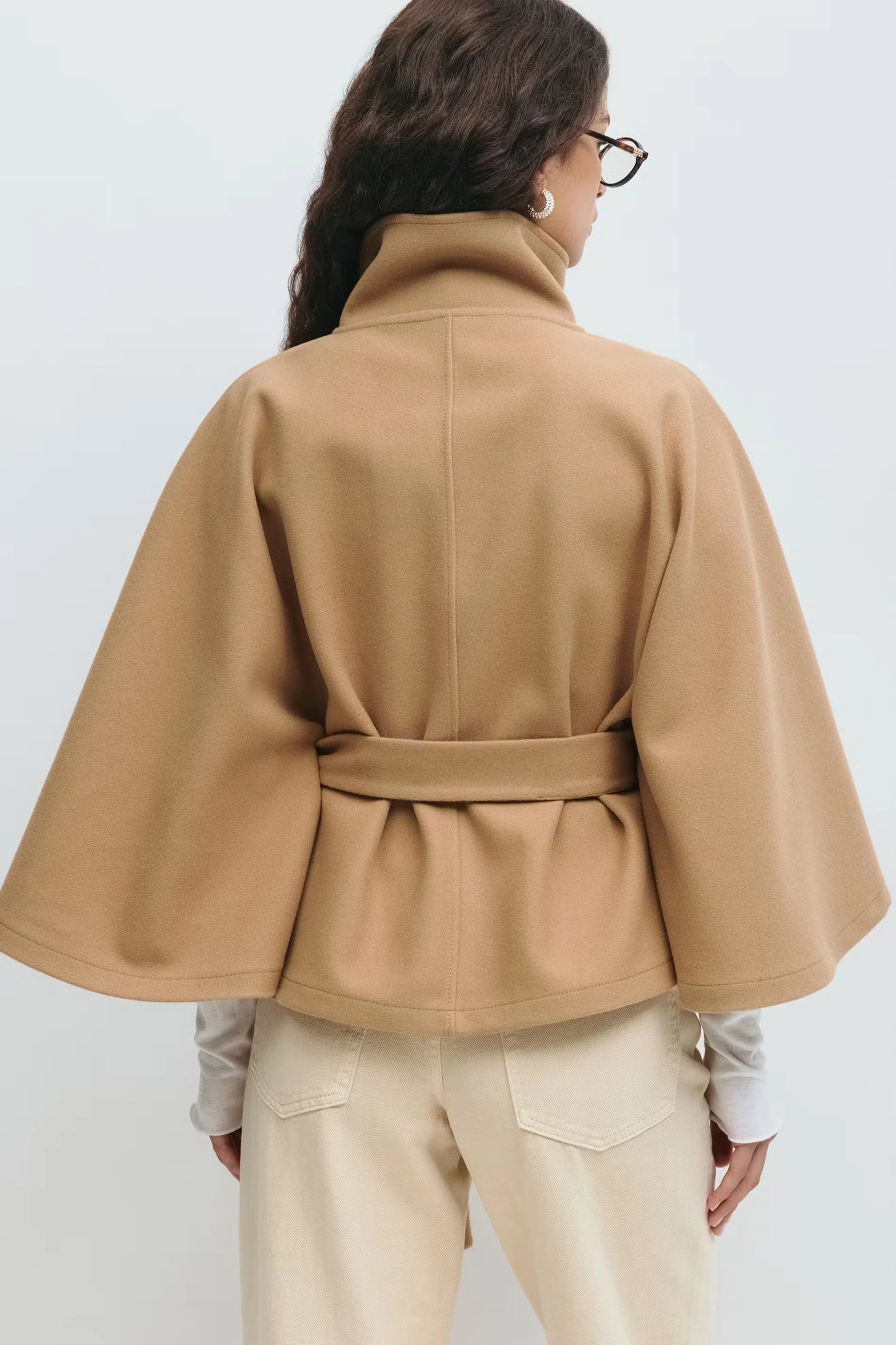 Velisia - Belt cape jacket