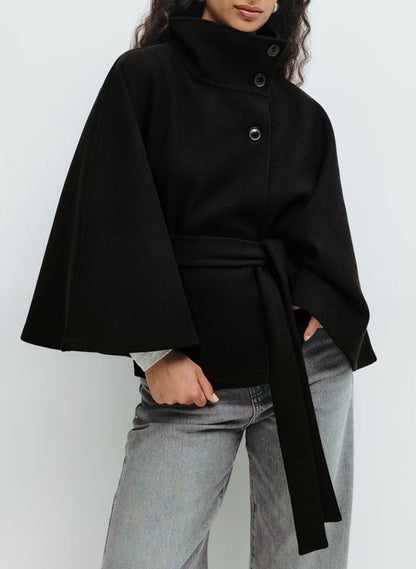 Velisia - Belt cape jacket