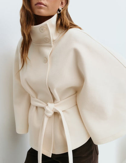 Velisia - Belt cape jacket